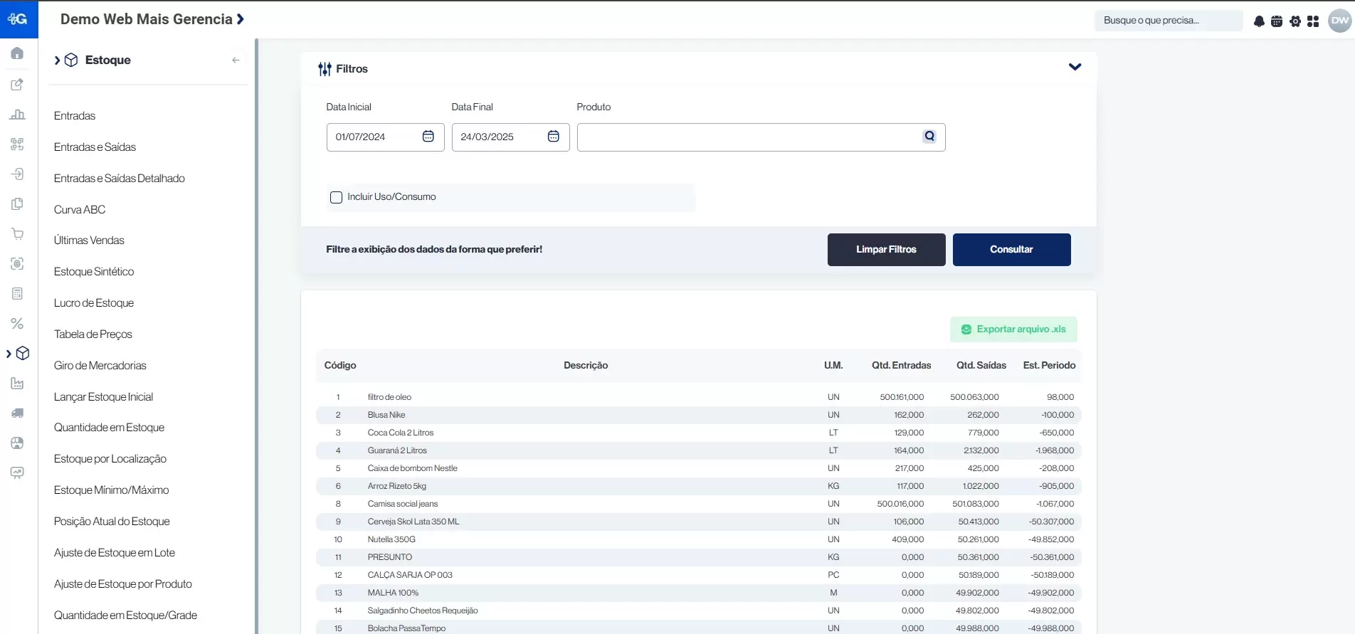 Controle de Estoque em Tempo Real, Evite Faltas e Excessos